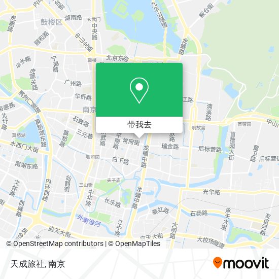 天成旅社地图