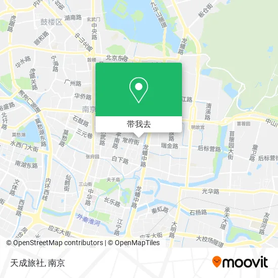 天成旅社地图