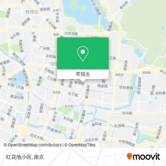 红花地小区地图