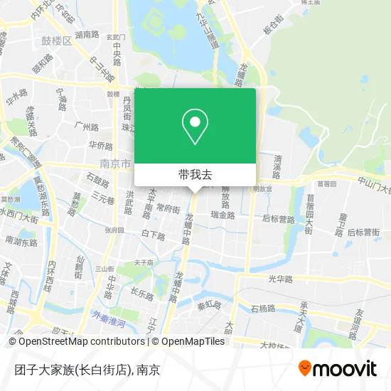 团子大家族(长白街店)地图