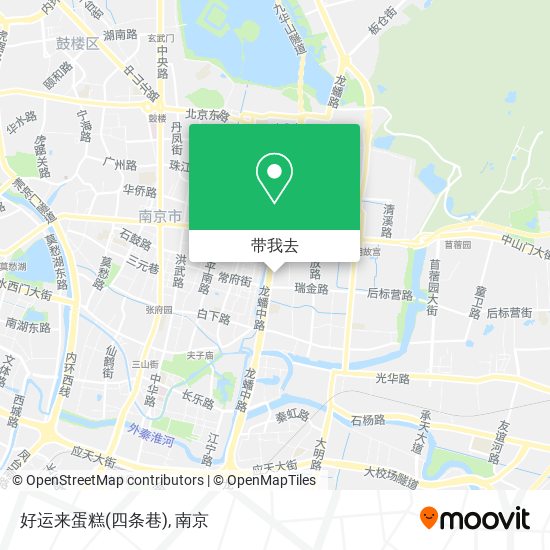 好运来蛋糕(四条巷)地图