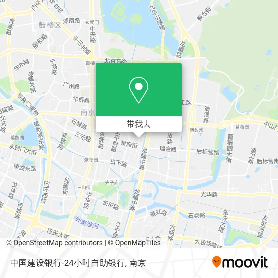 中国建设银行-24小时自助银行地图