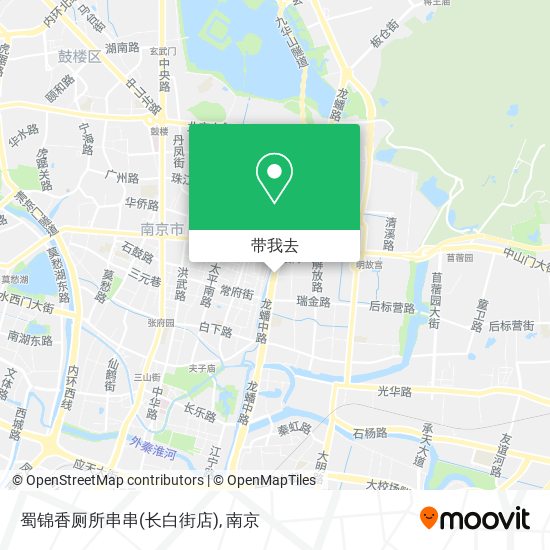 蜀锦香厕所串串(长白街店)地图