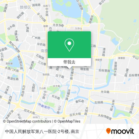 中国人民解放军第八一医院-2号楼地图