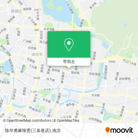 陈华勇麻辣烫(三条巷店)地图