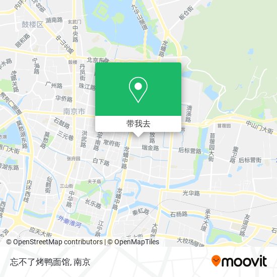忘不了烤鸭面馆地图