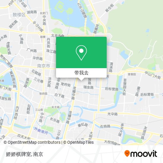 娇娇棋牌室地图