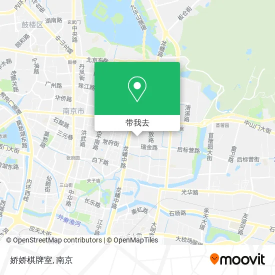 娇娇棋牌室地图