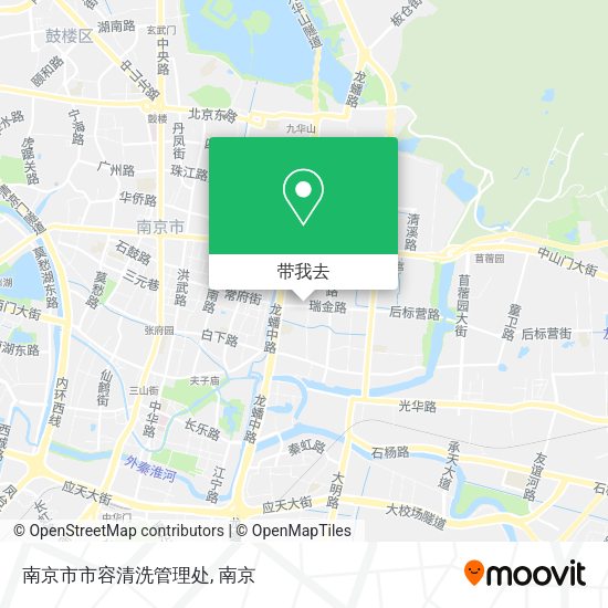 南京市市容清洗管理处地图
