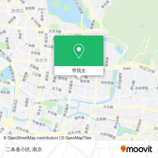 二条巷小区地图