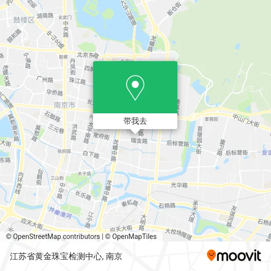 江苏省黄金珠宝检测中心地图