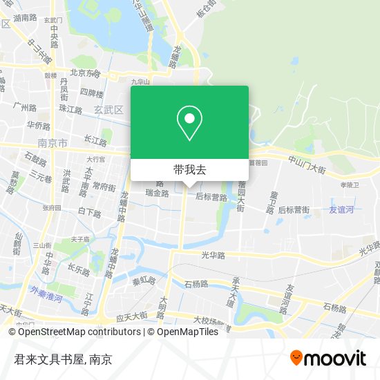 君来文具书屋地图