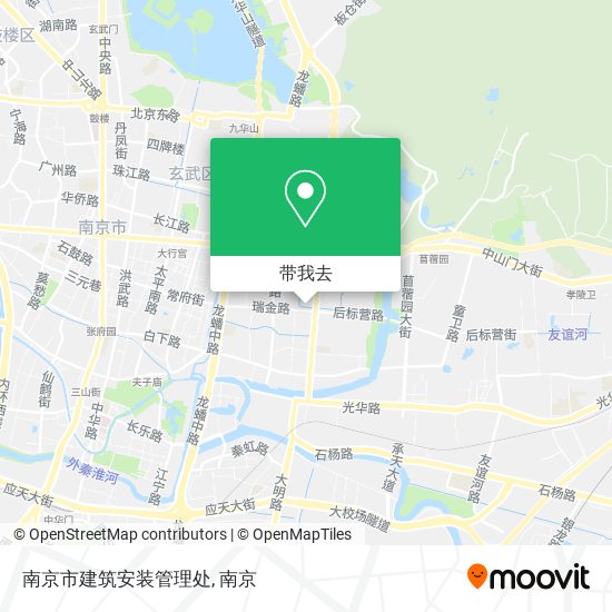 南京市建筑安装管理处地图