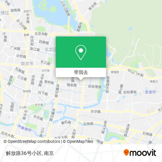解放路36号小区地图