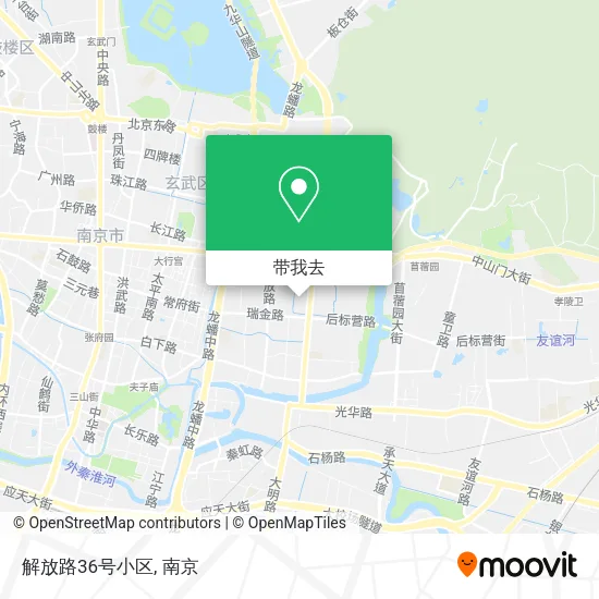 解放路36号小区地图