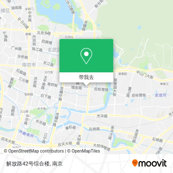 解放路42号综合楼地图