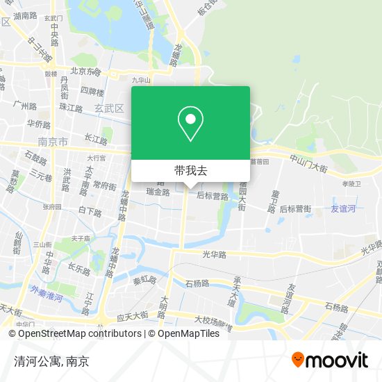 清河公寓地图