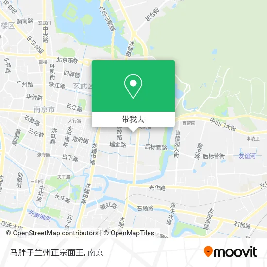 马胖子兰州正宗面王地图