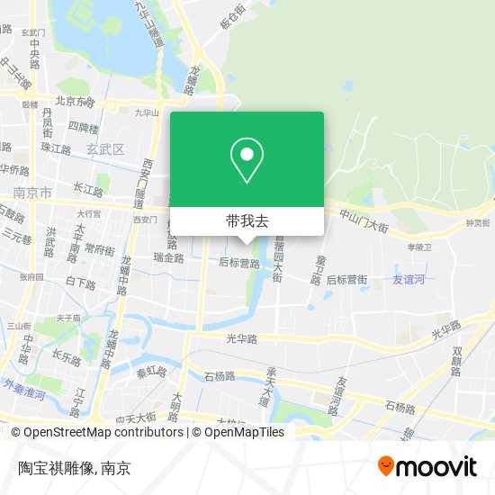 陶宝祺雕像地图