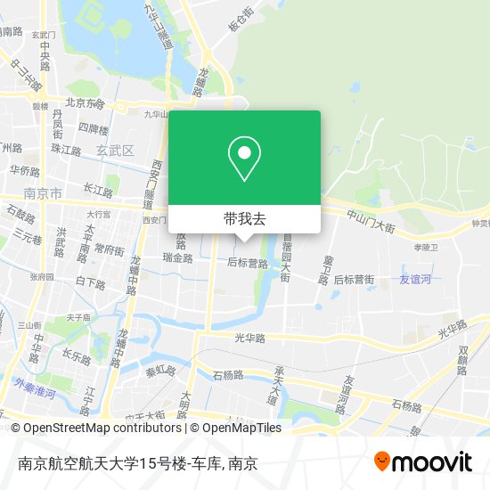 南京航空航天大学15号楼-车库地图