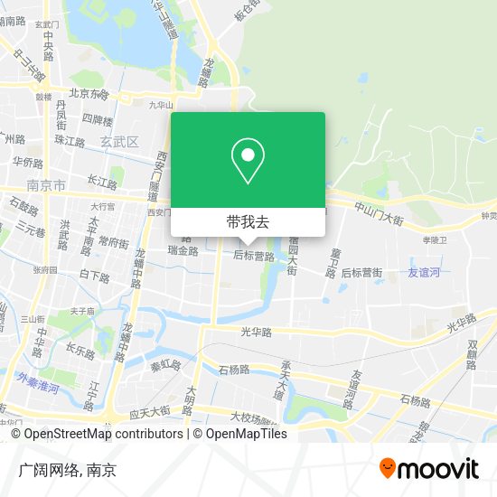 广阔网络地图