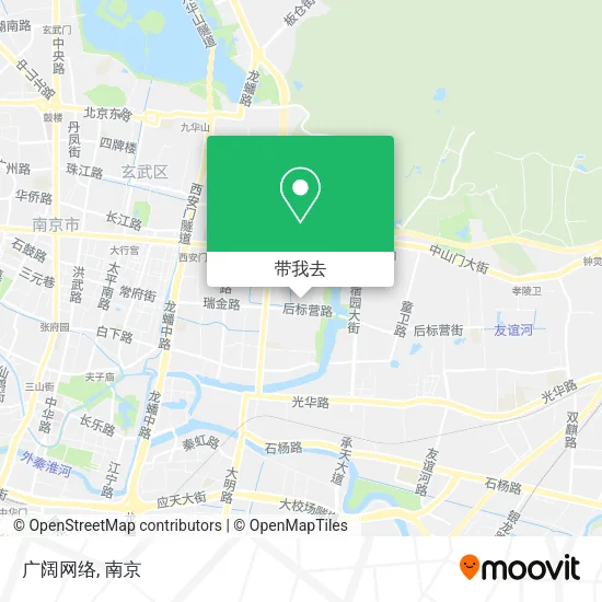 广阔网络地图