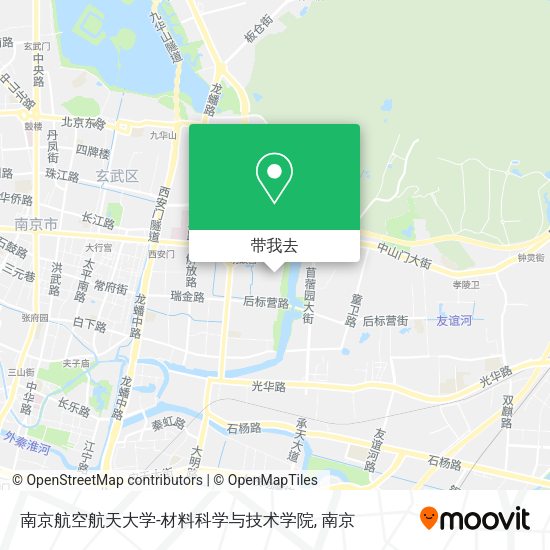 南京航空航天大学-材料科学与技术学院地图
