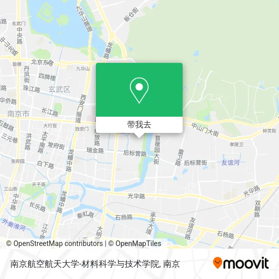 南京航空航天大学-材料科学与技术学院地图