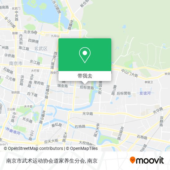 南京市武术运动协会道家养生分会地图