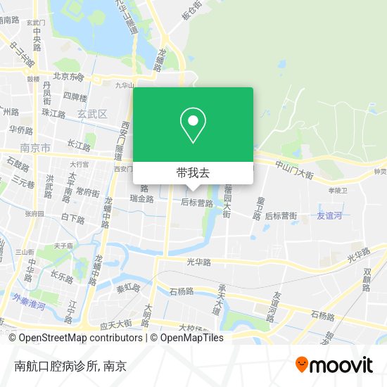 南航口腔病诊所地图
