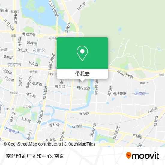 南航印刷厂文印中心地图