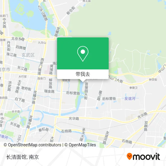 长清面馆地图