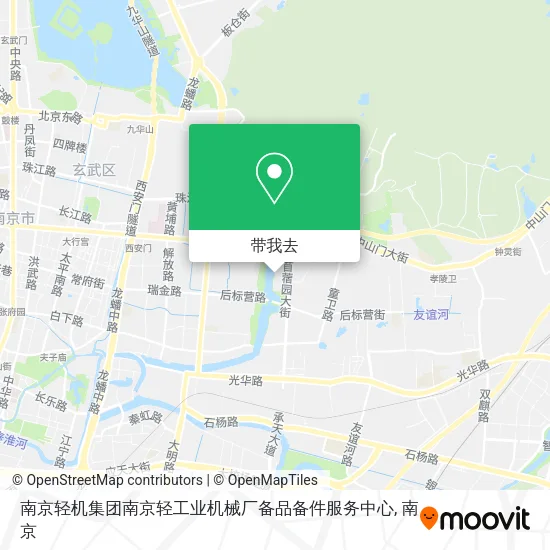 南京轻机集团南京轻工业机械厂备品备件服务中心地图