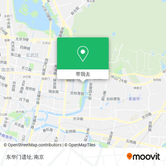 东华门遗址地图