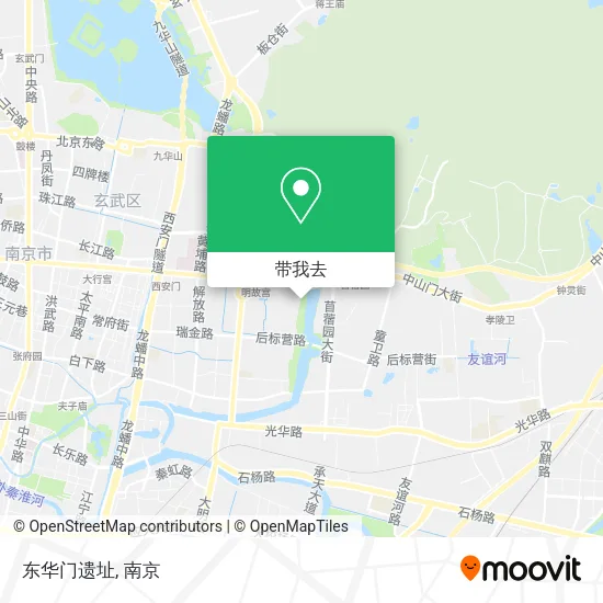 东华门遗址地图