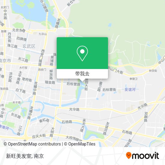 新旺美发室地图