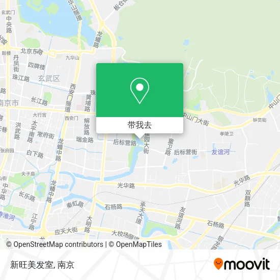 新旺美发室地图