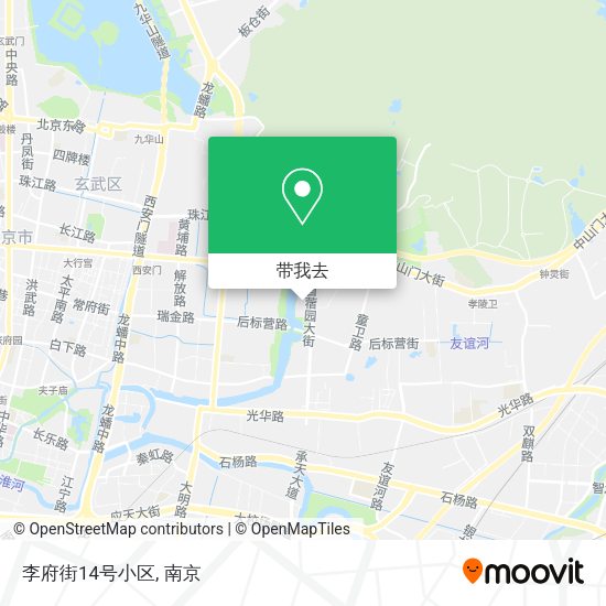 李府街14号小区地图