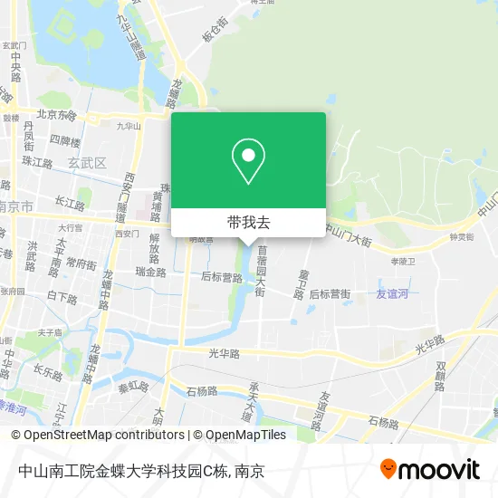 中山南工院金蝶大学科技园C栋地图