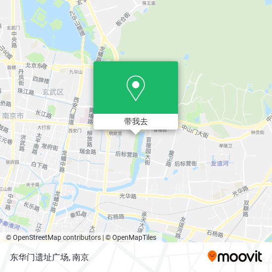 东华门遗址广场地图