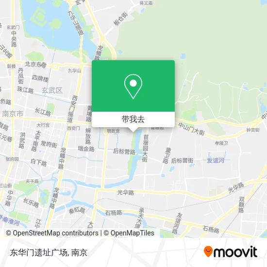 东华门遗址广场地图