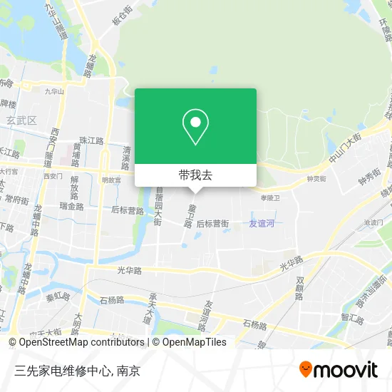 三先家电维修中心地图