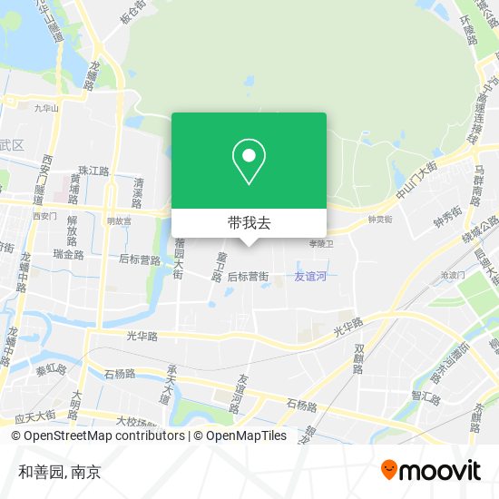 和善园地图