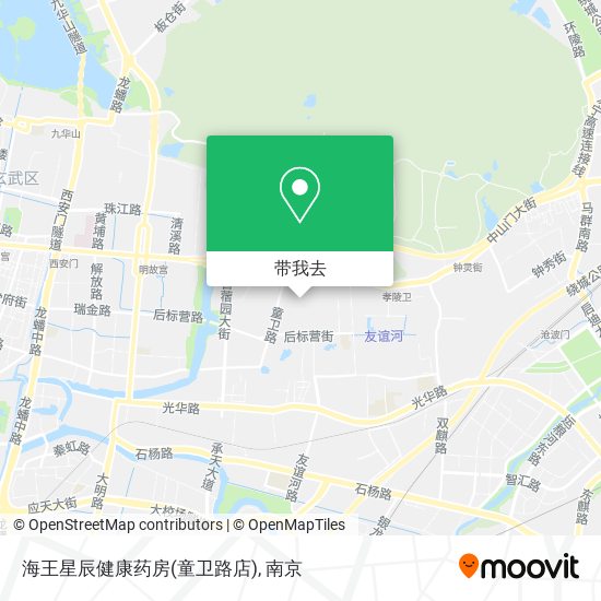 海王星辰健康药房(童卫路店)地图