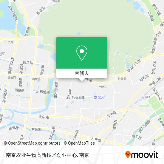 南京农业生物高新技术创业中心地图