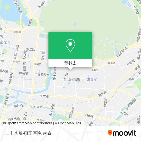 二十八所-职工医院地图