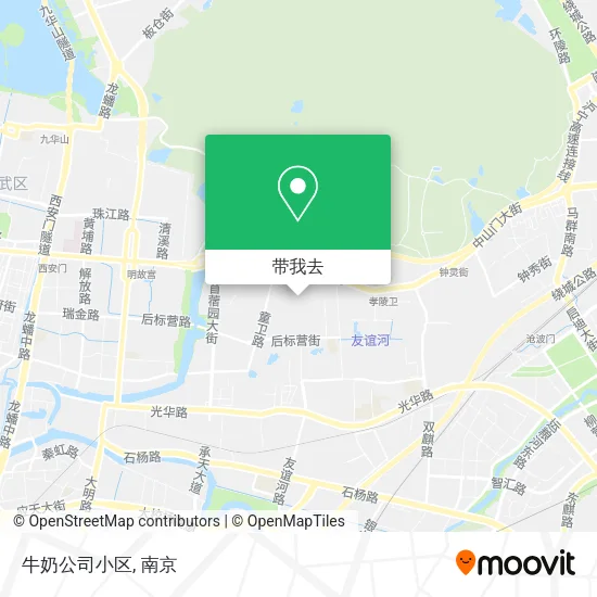 牛奶公司小区地图