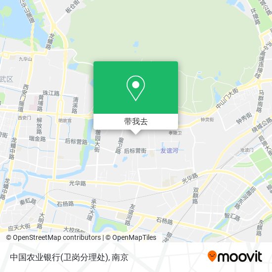 中国农业银行(卫岗分理处)地图