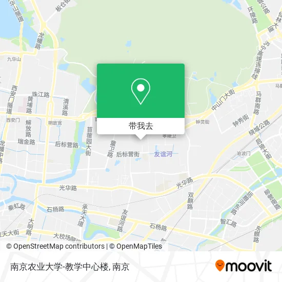 南京农业大学-教学中心楼地图