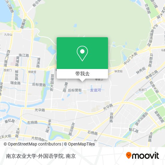 南京农业大学-外国语学院地图